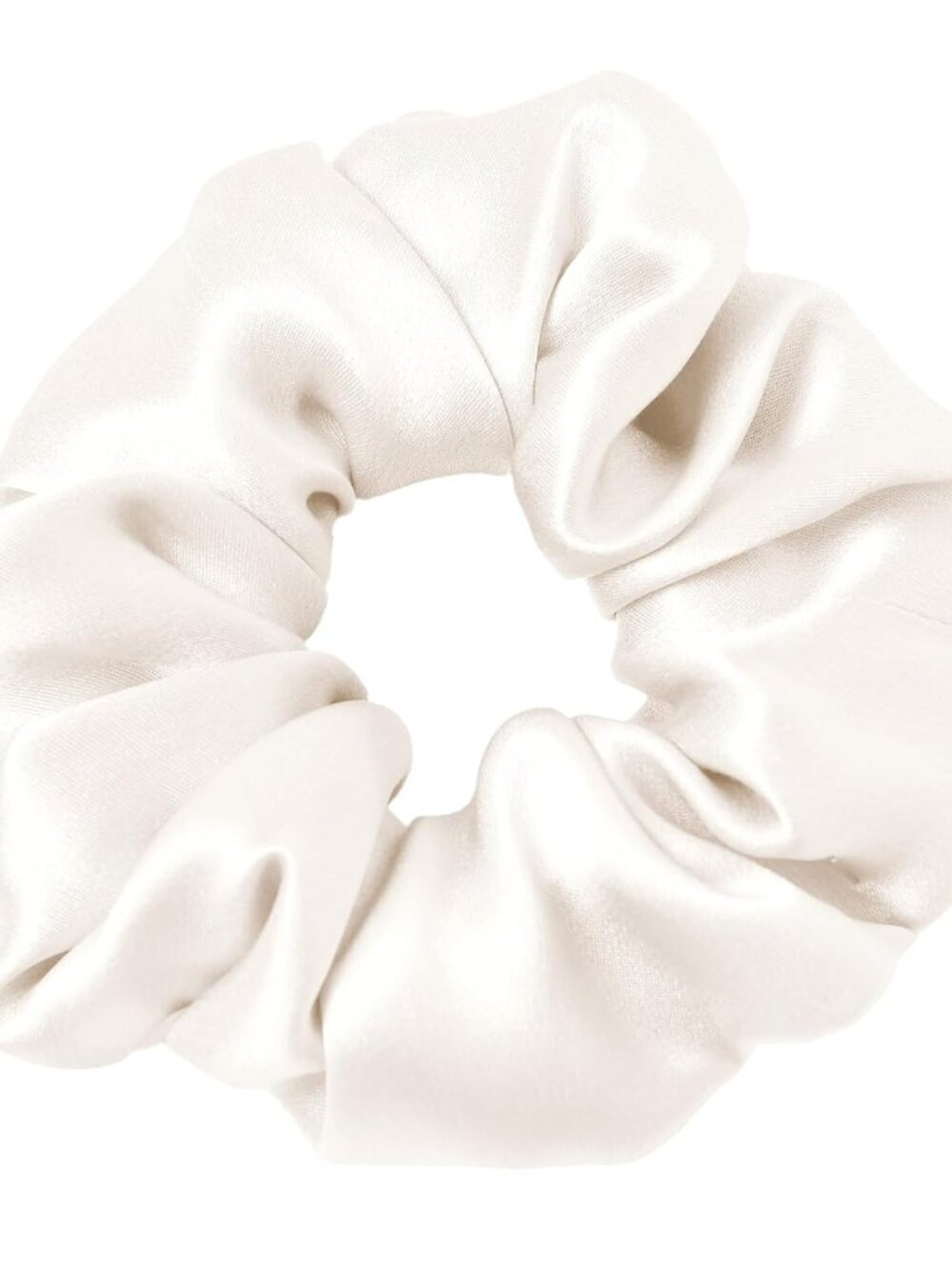 Hair Tie, 100% Mulberry Silk Hair Scrunchies for Frizz & Breakage Prevention, El